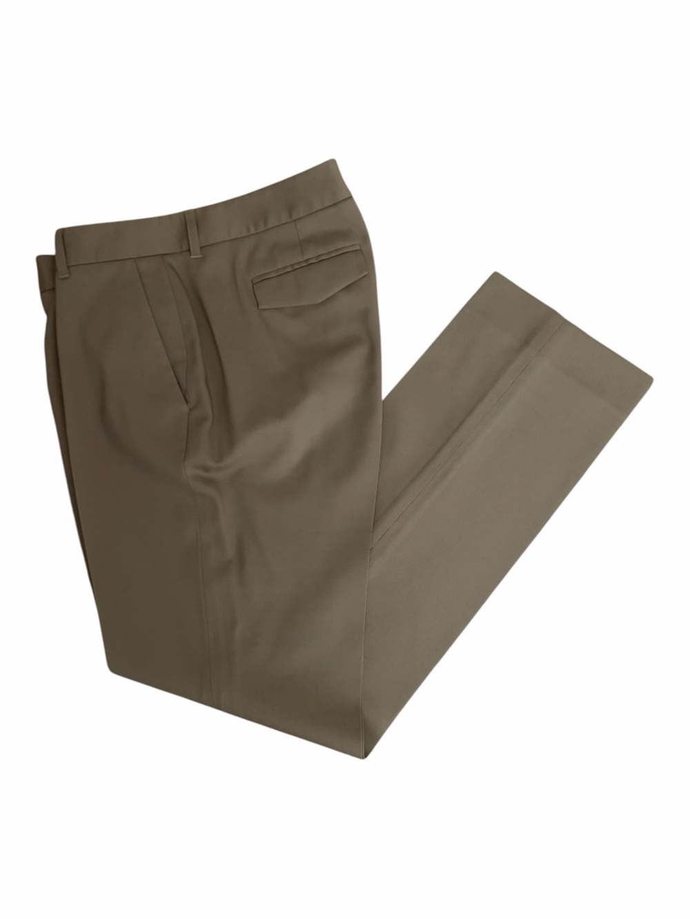 Brooks Brothers Lucia Fit Soft Wool Blend Dress Pants - Taupe